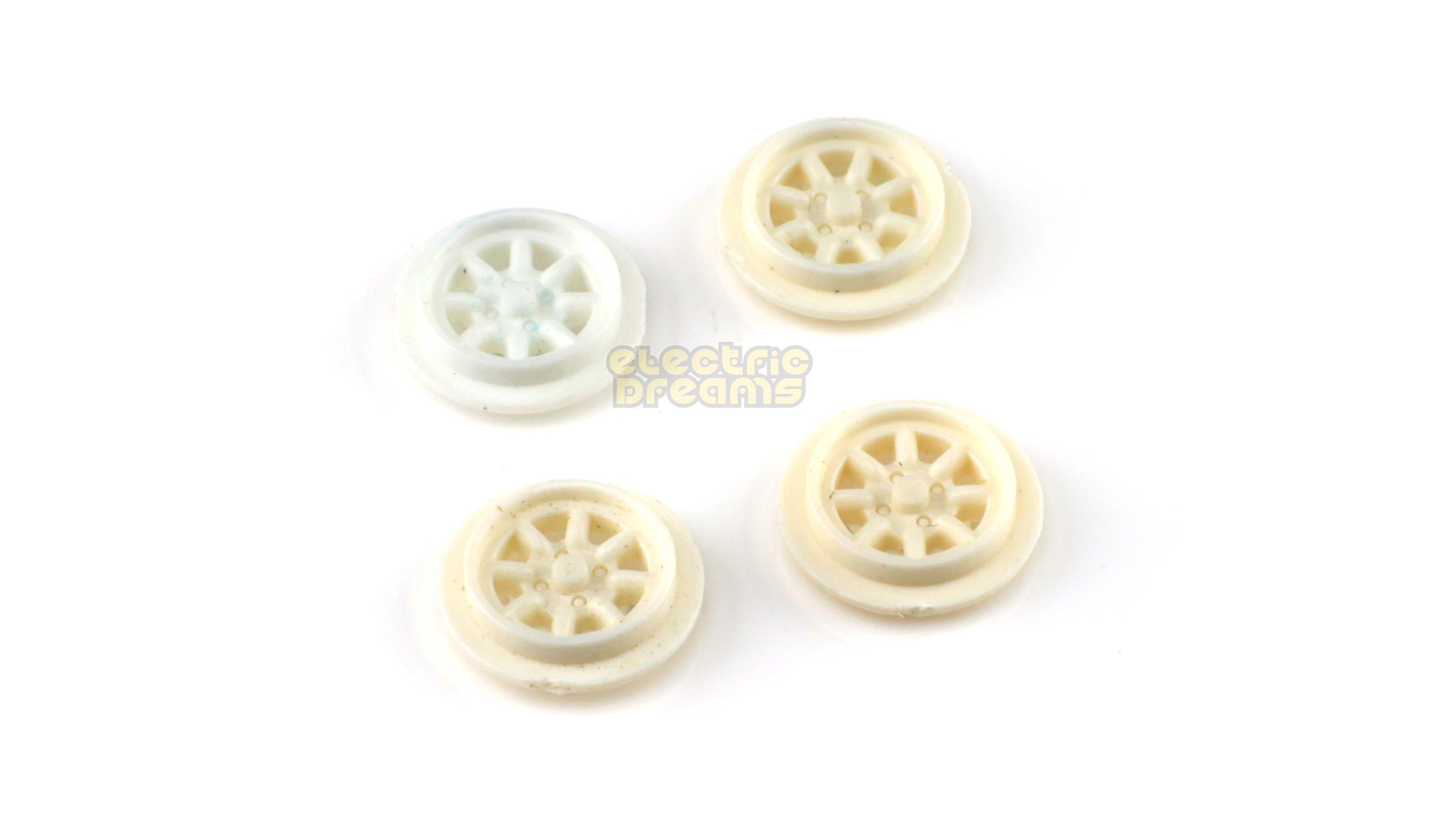 Team Slot T13001 - 13mm Pro Wheel Inserts - Minilite - Fronts - pack of 4